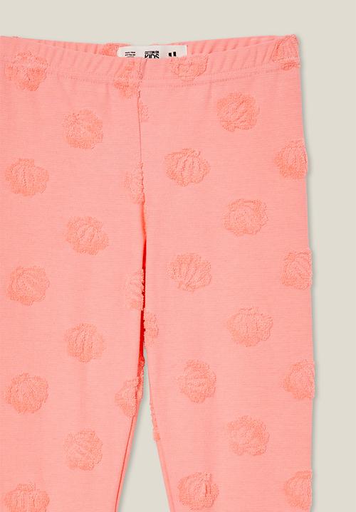 Cotton On - Huggie tights - clay pigeon/shells
