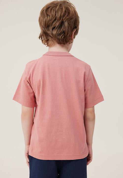 Cotton On - Jonny short sleeve graphic print tee - clay pigeon/chill out