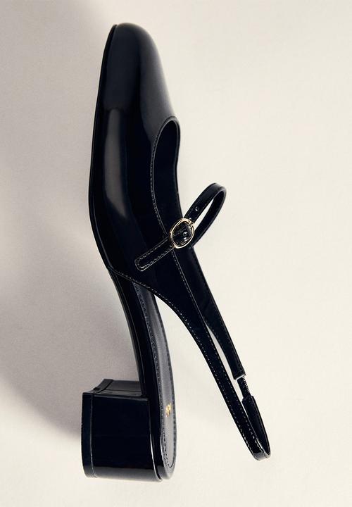 MANGO - Adela slingback - black