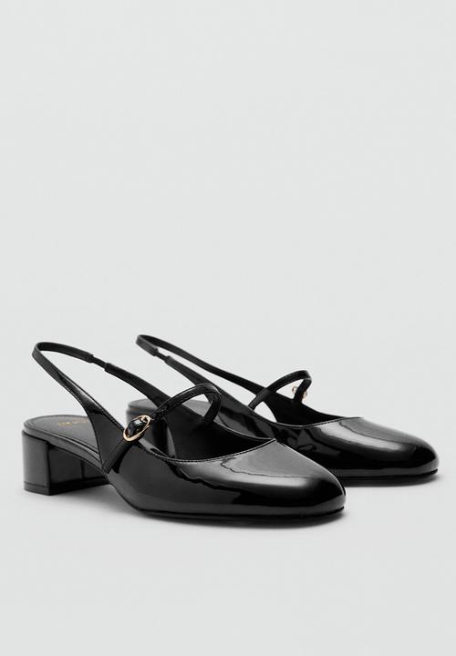 MANGO - Adela slingback - black