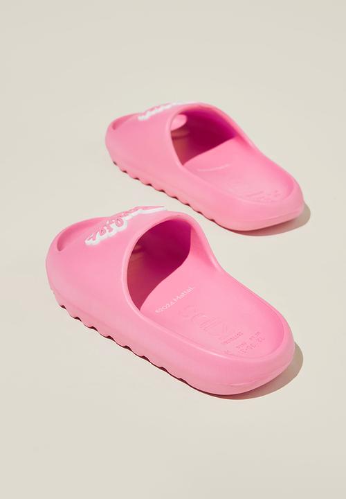 Cotton On - Barbie sunny beach slide - pink
