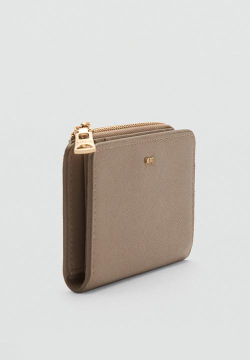 MANGO - Wallet martes - ligh pastel brown