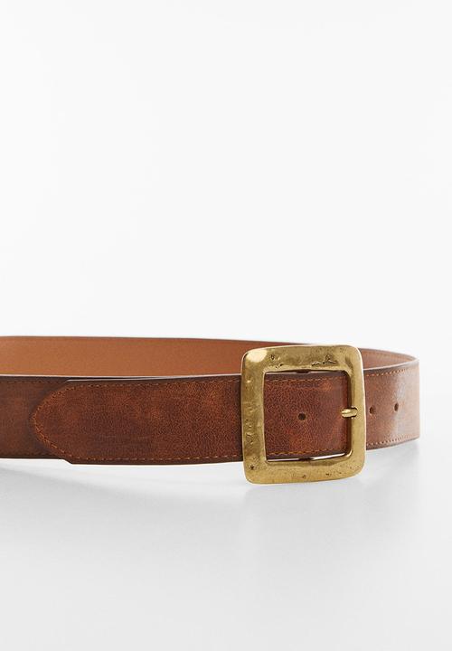 MANGO - Belt julia - brown