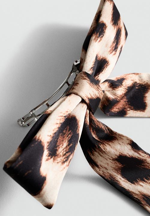 MANGO - Hairband lilapri - Brown