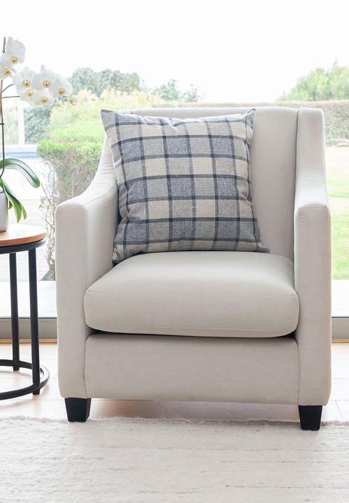 Linen House - Dema cushion cover - Grey