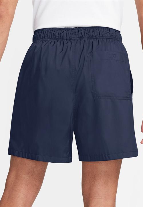 Nike - Nike Club Men's Woven Flow Shorts - midnight navy/white