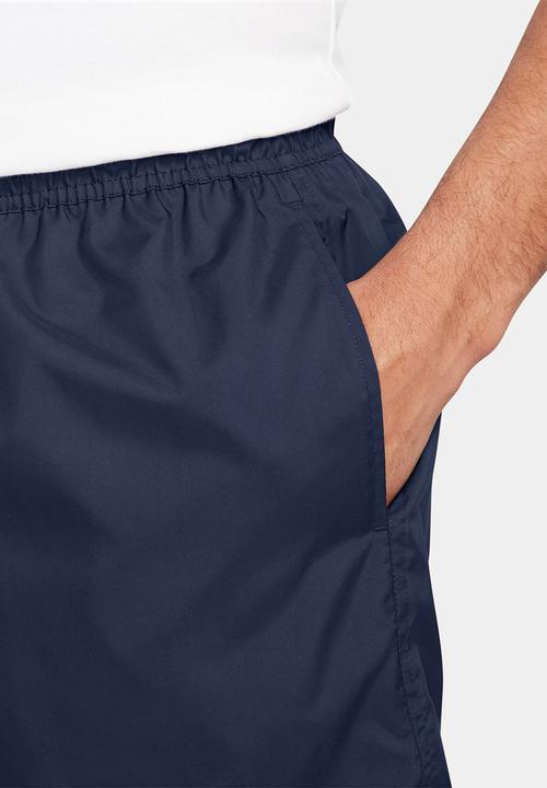 Nike - Nike Club Men's Woven Flow Shorts - midnight navy/white