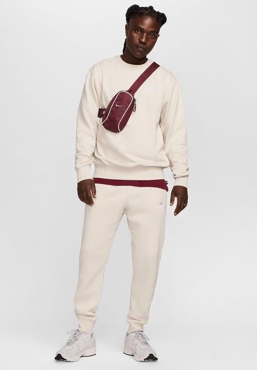 Nike - Nike Sportswear Club Crew - lt orewood brn/white
