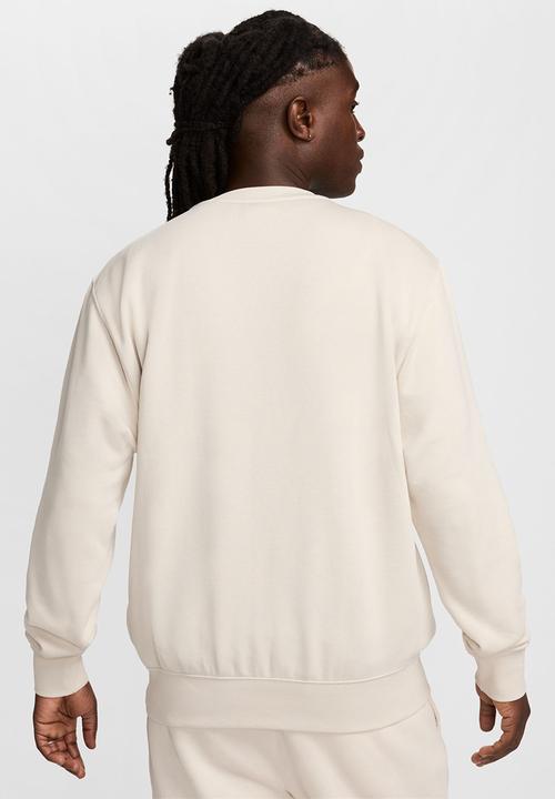 Nike - Nike Sportswear Club Crew - lt orewood brn/white