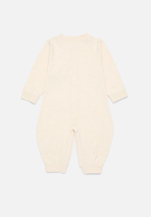Pop Candy - Button down romper - off white