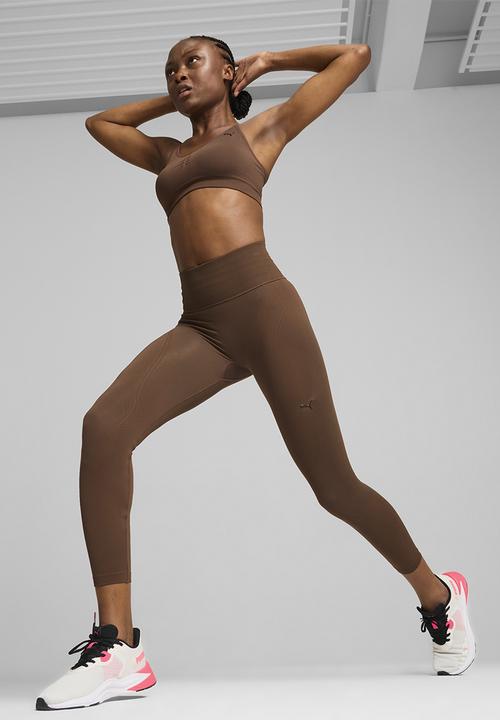 PUMA - Shapeluxe Seamless Hw Fl Tights - Espresso Brown