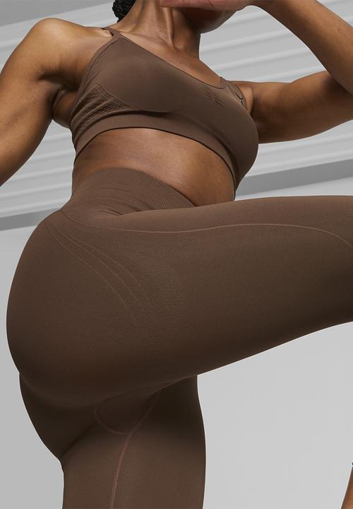 PUMA - Shapeluxe Seamless Hw Fl Tights - Espresso Brown