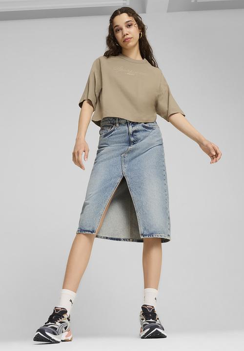 PUMA - Classics + Oversized Tee - Oak Branch