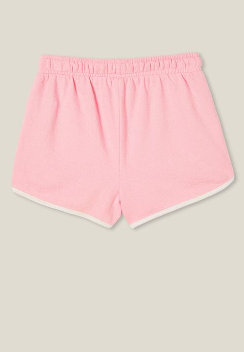 Cotton On - Nina knit short - blush pink & vanilla