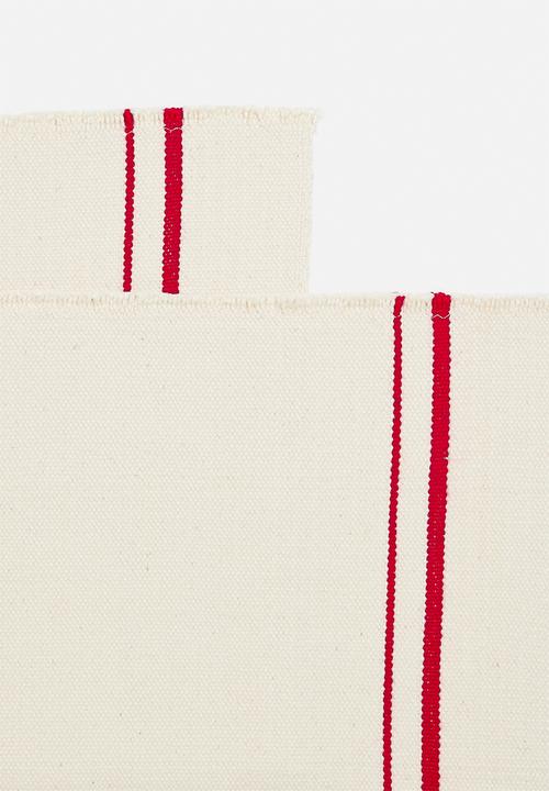 Barrydale Hand Weavers - Country placemat set of 2 - red