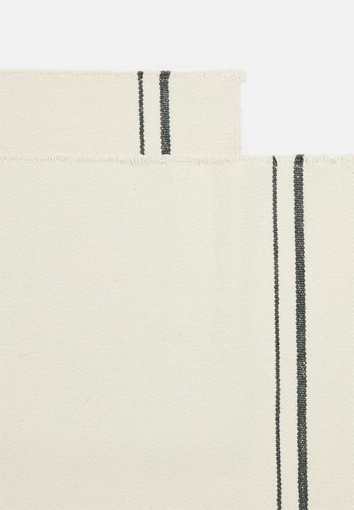 Barrydale Hand Weavers - Country placemat set of 2 - charcoal