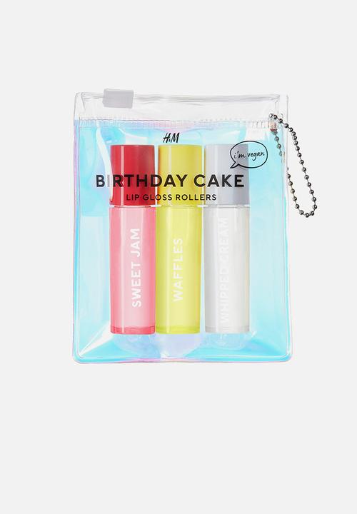 H&M - 3 Pack lip glosses - multi