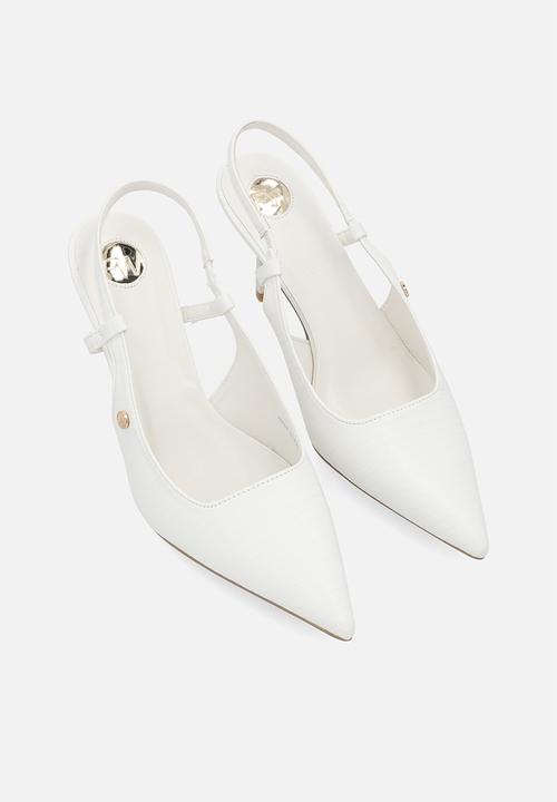 Footwork - Zen Slingback - White