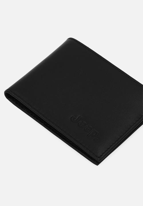JEEP - Billfold Wallet - Black
