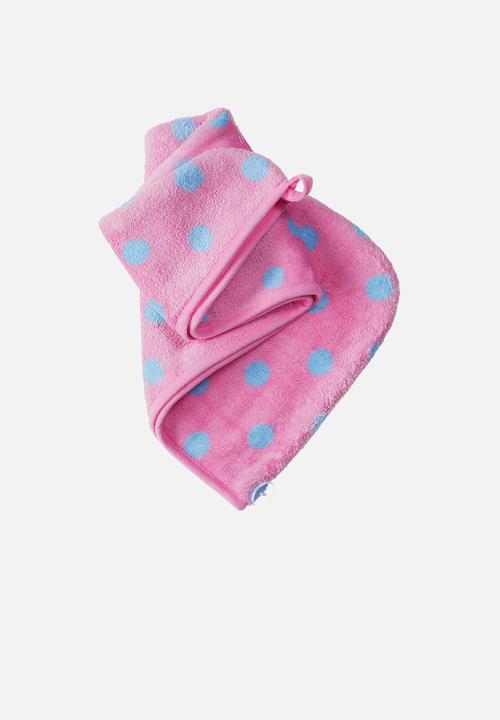 H&M - Microfibre hair towel - light pink