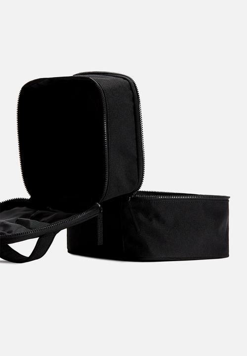 H&M - Large two-tiered wash bag - black