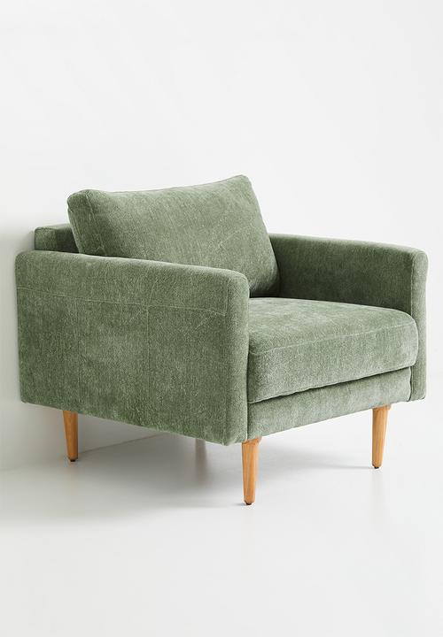 Sixth Floor - Hadley armchair - fior sage