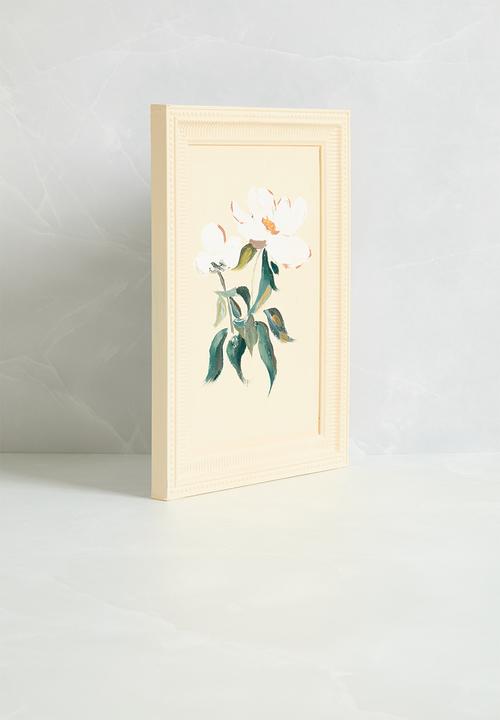 Sixth Floor - Magnolia Wall Art - White & Green