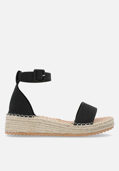Madison® - Carina 2 espadrille sandal - black