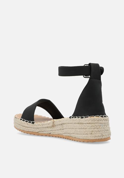 Madison® - Carina 2 espadrille sandal - black