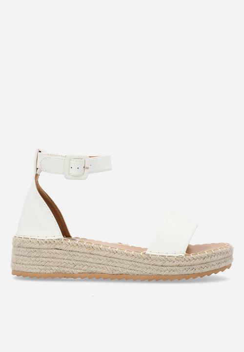 Madison® - Carina 2 espadrille sandal - white
