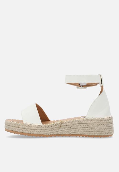 Madison® - Carina 2 espadrille sandal - white