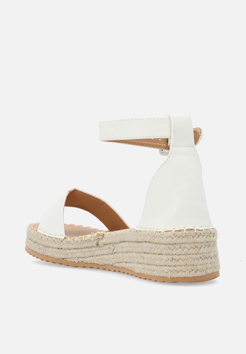 Madison® - Carina 2 espadrille sandal - white