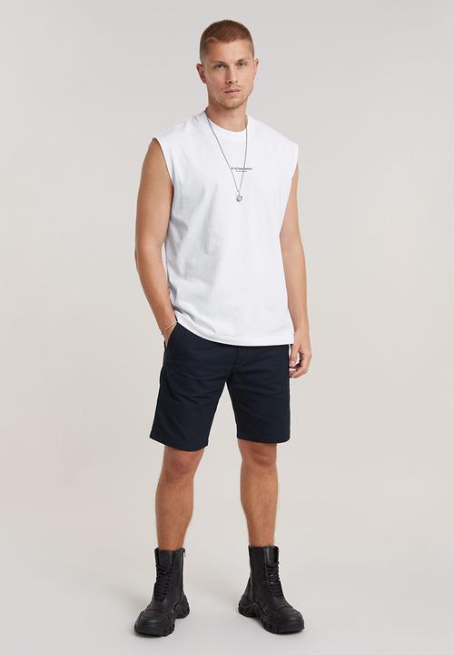 G-STAR - Bronson 2.0 slim chino short Backdrop stretch canvas - salute