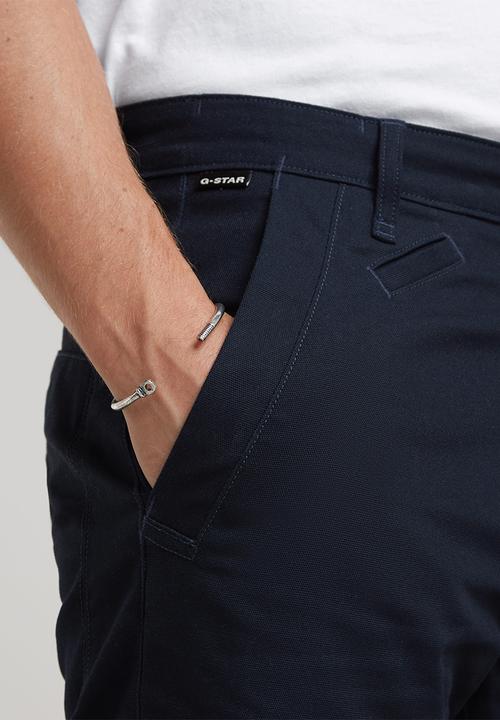G-STAR - Bronson 2.0 slim chino short Backdrop stretch canvas - salute