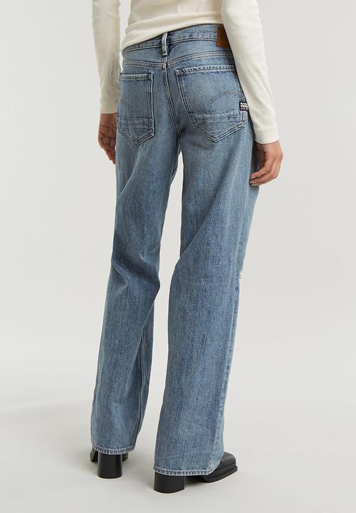G-STAR - Judee Loose Jeans Wmn - Antique Faded Ripped