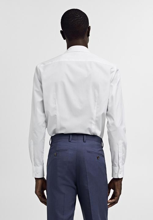 MANGO - Shirt emeritol - white