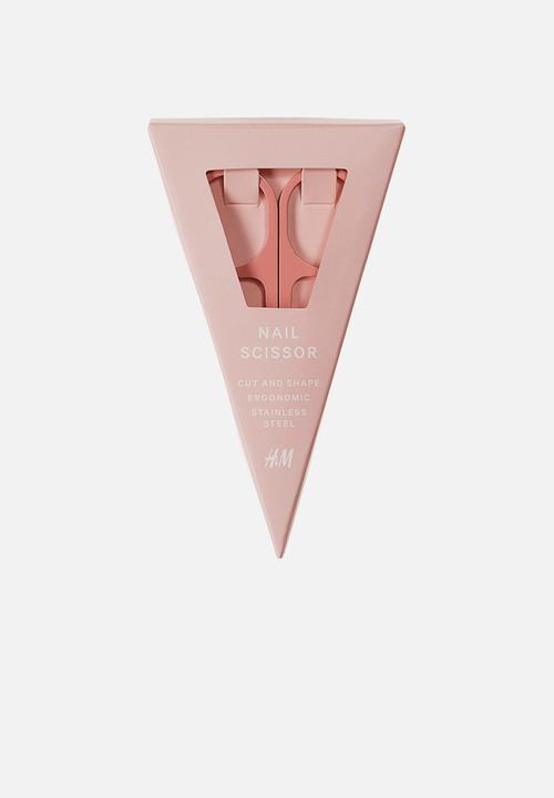 H&M - Nail scissors - light pink