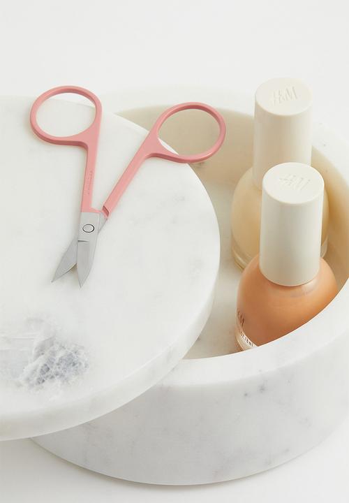 H&M - Nail scissors - light pink