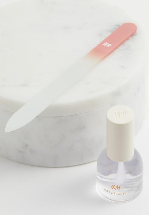 H&M - Glass nail file - light pink