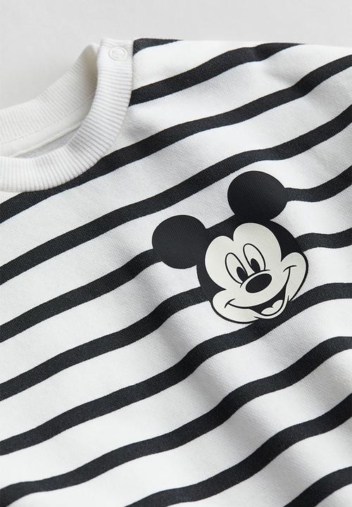 H&M - 2-Piece sweatshirt set - dark grey mickey mouse