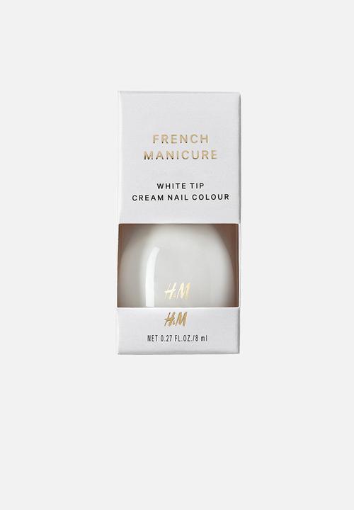 H&M - French manicure nail polish - white