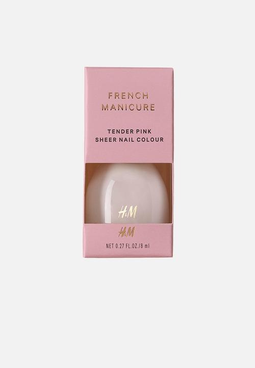 H&M - French manicure nail polish - pink