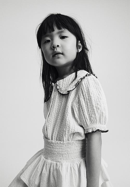 H&M - Tiered skirt - white