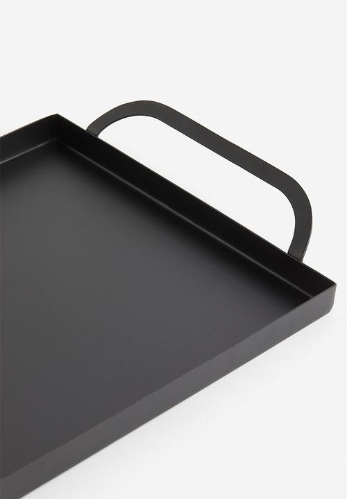 H&M - Metal tray - black