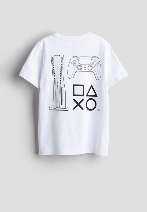 H&M - Printed T-shirt - white
