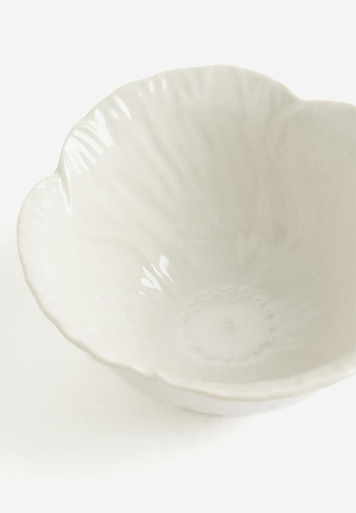 H&M - Small stoneware bowl - white