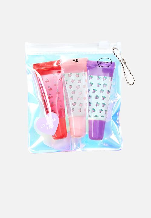 H&M - 3 Pack lip glosses - red