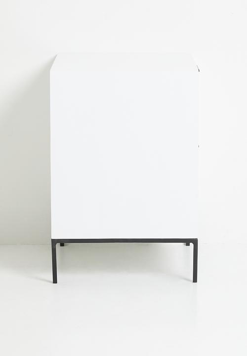 Native Decor - Shelly Bedside Table - Off White