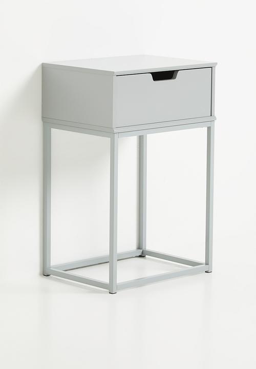 Sixth Floor - Mitra bedside table - grey