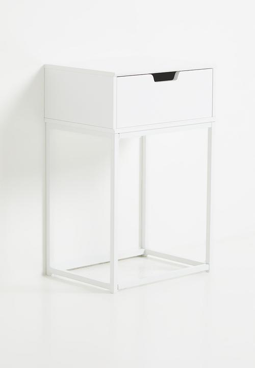 Sixth Floor - Mitra bedside table - white